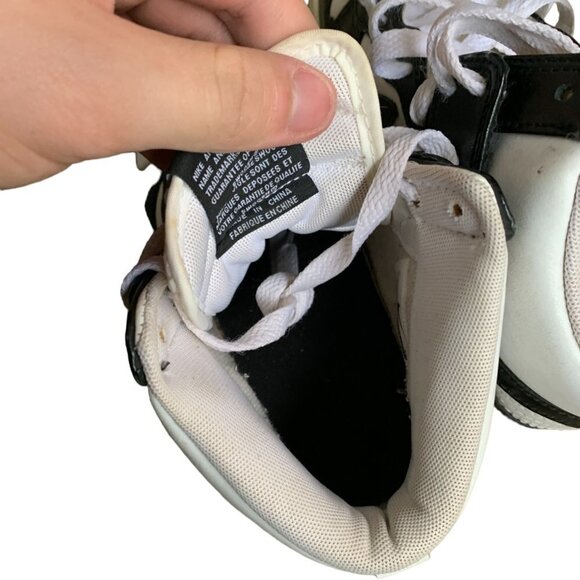 Rare Nike Dunk Sky High 'Panda Size 7 Wedge Shoes - Picture 5 of 14